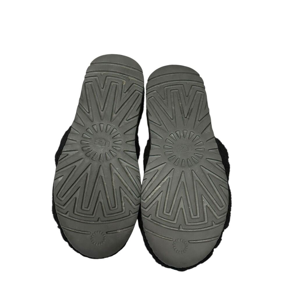 UGG Australia Women Fluff Yeah Slide Black Sandals US Size 9 - Picture 6 of 6